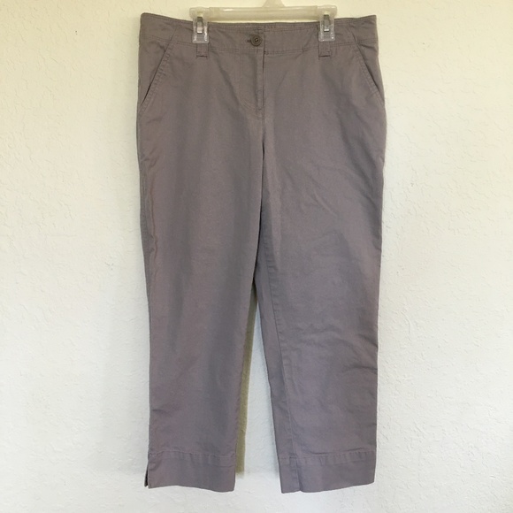 Twill Bahama Easy Pants, Grey